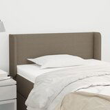 vidaXL Vzglavje z ušesi taupe 103x16x78/88 cm blago Cene