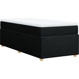 Maison Chic Box spring postelja - Vzmetna postelja z vzmetnico črna 80x200 cm blago SL18239, (21885055) Cene