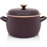 Metalac duboka šerpa Bordo amor 24cm/7,5lit | ePonuda.com