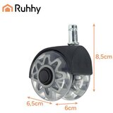 Ruhhy kotačići za okretnu stolicu 2,5" (65 mm), 5 kom., sivi | shoptok.hr