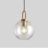 Toolight stropna viseća svjetiljka staklena kugla 20cm APP629-1CP | shoptok.hr