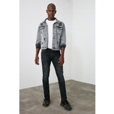 Trendyol Muške farmerke Skinny jeans crna | siva Cene