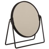 Five ogledalo na stalku, 20,5x18,5 cm, krom, metal crno | shoptok.hr