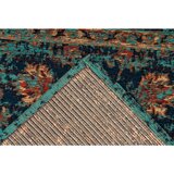 Kayoom PREPROGA Charme 225 Multi / Blau 80/150 cm tkano modra, večbarvno | Shoptok.si