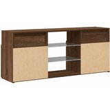 TV ormarić s LED svjetlima boja smeđeg hrasta 120 x 30 x 50 cm | shoptok.hr