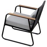 Gardenson Lounge Garnitura Paxos, 4-Delni Set, Antracit | Shoptok.si