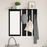  Vješalica za kapute na zidu Zidne Crni hrast 84 x 10 x 80 cm | shoptok.hr