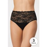 Teyli 3PACK Klasične hlačke Alina z visokim pasom | Shoptok.si