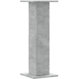  Stalci za biljke 2 kom siva boja betona 30x30x80 cm drveni | shoptok.hr