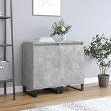vidaXL Komode 2 kom boja betona 40 x 35 x 70 cm od konstruiranog drva Cijene