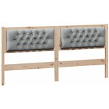  Uzglavlje Ostalo Smeđa i svijetlo siva 180 cm Masivna borovina | shoptok.hr