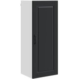  Ormar za Zid PORTO Crna 40 x 31 x 100 cm Konstruirano drvo | Eponuda.com