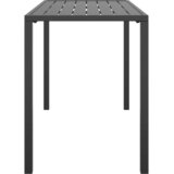  Vrtni blagovaonski stol antracit 110 x 54 x 70 cm čelični | shoptok.hr