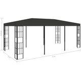  Sjenica 3 x 6 m antracit | shoptok.hr