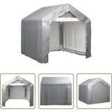  The Living Store Šotor za shranjevanje siv 180x180 cm pocinkano jelko - Šotor, (21745200) Cene
