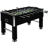  Miza za namizni nogomet jeklo 60 kg 140x74,5x87,5 cm črna | Shoptok.si
