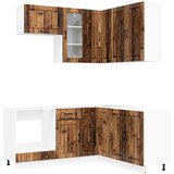  Kuhinjska jedinica LUCCA 8 pcs Staro drvo Konstruirano drvo | shoptok.hr