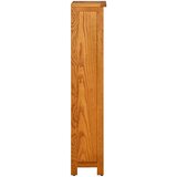 Police za knjige s 4 razine 45x22x110 cm od masivne hrastovine | shoptok.hr