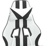  Igraća stolica bijelo-crna od umjetne kože | shoptok.hr