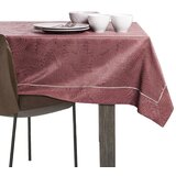AmeliaHome Stolnjak Gaia s manšetom i obrubom 110x240 cm, roza | shoptok.hr
