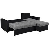 P & B KOTNA SEDEŽNA GARNITURA, siva, črna | Shoptok.si