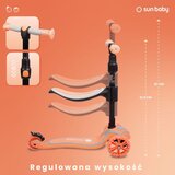  Romobil za ravnotežu na 3 kotača 3u1 rozi | shoptok.hr