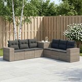  Set sofe 7 kom. Siva i tamno siva 55 x 55 x 69 cm 255 x 255 x 85 cm | shoptok.hr
