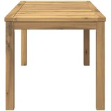  Stolić za kavu Bijela 50 x 100,5 x 45 cm Čvrsto drvo akacije Slike