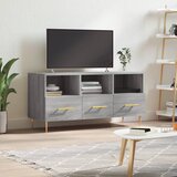 vidaXL TV omarica siva sonoma 102x36x50 cm inženirski les Cene