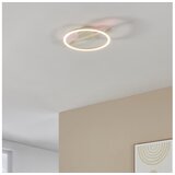 Eglo 901114 - led prigušiva stropno svetlo amandolo LED/17W/230V bela + daljinski upravljač | Eponuda.com