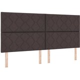  s opruga kutije Tamno smeđa 200 x 200 cm tkanina | shoptok.hr