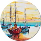  Okrugla slikana slika Beskrajna ljepota | different dimensions | shoptok.hr