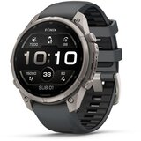 Garmin multisport GPS sat fēnix 9 Pro 47 mm, titanij, grafitno/crni silikonski remen | shoptok.hr