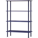 noo.ma Plavi regal u dekoru hrasta 80x127x35 cm Teidi – | shoptok.hr