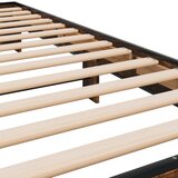  Okvir za krevet boja hrasta 120x200cm konstruirano drvo i metal | shoptok.hr