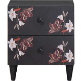  Nočna omarica Rjava 40 x 33,5 x 46 cm Masiven les manga, (5000091624) | Shoptok.si