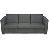  Sedežna garnitura 2-delna blago temno siva | Shoptok.si