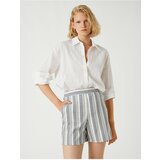 Koton Shorts - White - Normal Waist Cene