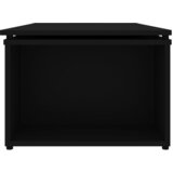  Stolić za kavu crni 150 x 50 x 35 cm od konstruiranog drva | shoptok.hr