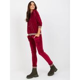 RELEVANCE Set-RV-KMPL-8286.40-burgundy | Shoptok.si