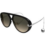 Bottega Veneta BV1273S 010 ONE SIZE (63) Črna/Rjava Cene