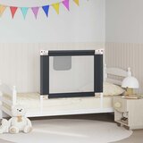  Sigurnosna ogradica za dječji krevet tamnosiva 90x25 cm tkanina | shoptok.hr