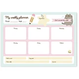 A4 TEDENSKI PLANER ZVEZEK PUSHEEN FOODIE COLLECTION, (20870950)