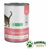 Natures Protection vlažna hrana za mačke sa piletinom i sirom Cene
