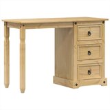 vidaXL Toaletni stolić Corona 110 x 50 x 75 cm od masivne borovine | shoptok.hr
