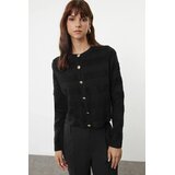 TRENDYOLMILLA Trendyol ženski duks Twoaw24Hi00337, crna-prugasta | Eponuda.com