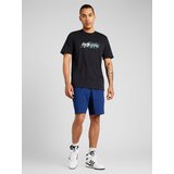 Adidas Funkcionalna majica neonsko modra / črna / bela | Shoptok.si