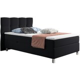 CARRYHOME POSTELJA Z VZMETNICO 120 cm x 200 cm , tekstil črna Cene