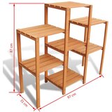 vidaXL Vrtni stalak za biljke 97 x 31 x 87 cm | shoptok.hr