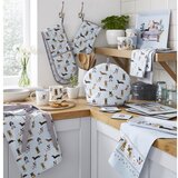Cooksmart ® Kuhinjske krpe in kuhinjnska rokavica v kompletu 4 ks Curious Dogs – | Shoptok.si